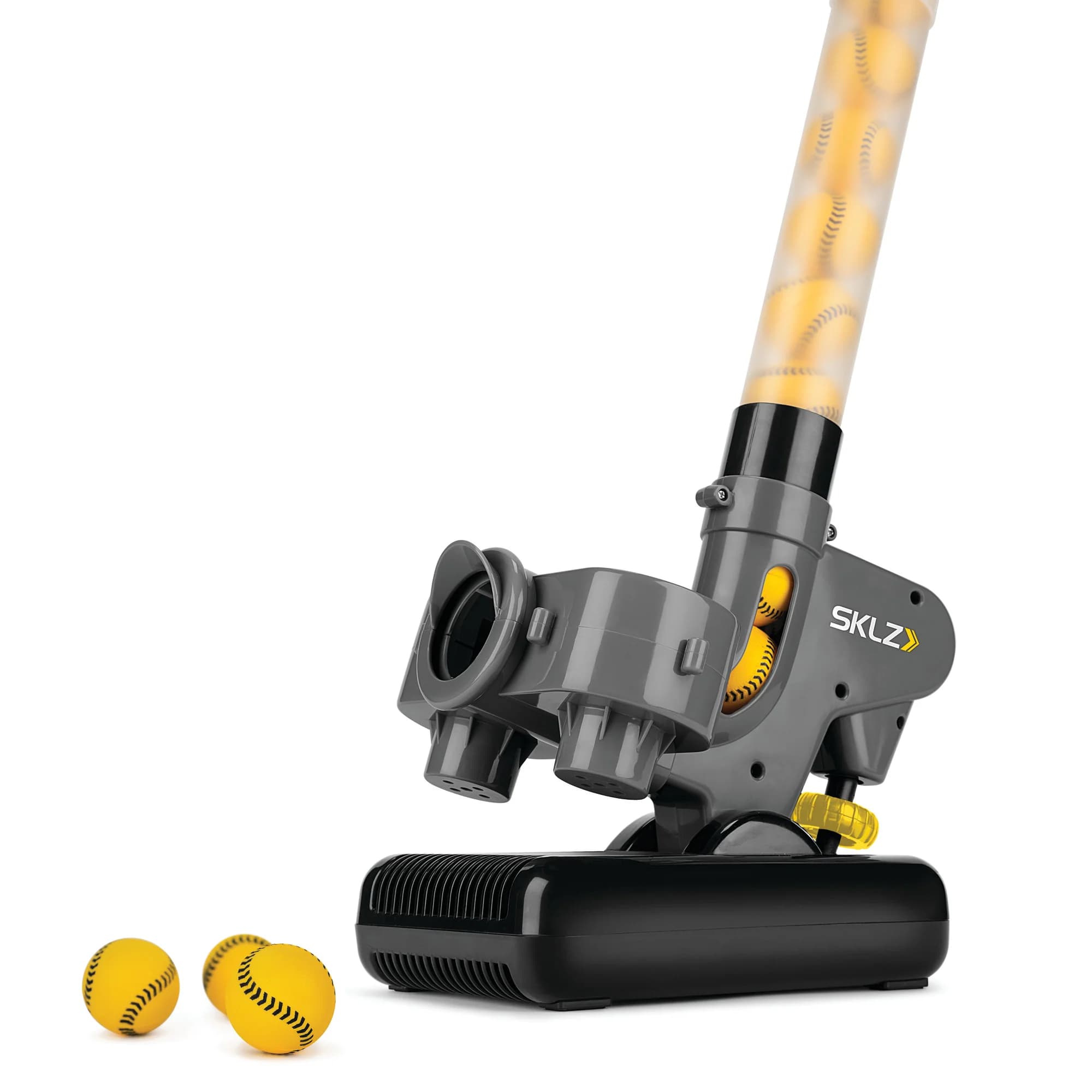 SKLZ Lightning Bolt Pro, soft toss and drop toss machines: photo from SKLZ