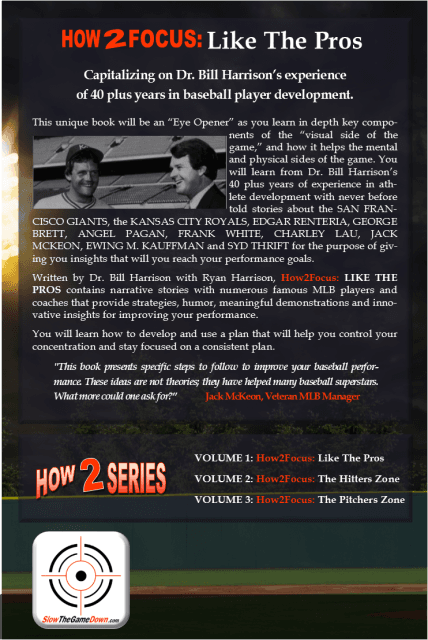 Slow The Game Down How2Focus: Like the Pros, books and manuals: photo from Slow The Game Down