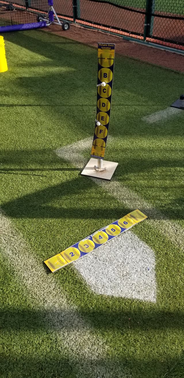 Slow The Game Down Pitch Zone Locator, physical vision tools: photo from Slow The Game Down