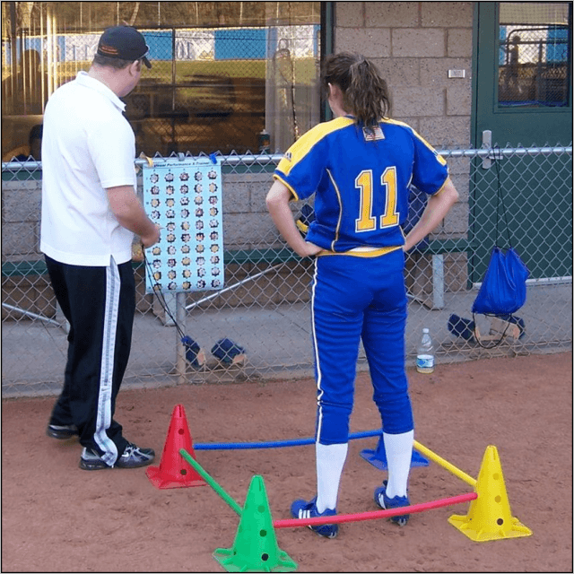 Slow The Game Down Visual Performance X-Trainer TEAM, physical vision tools: photo from Slow The Game Down