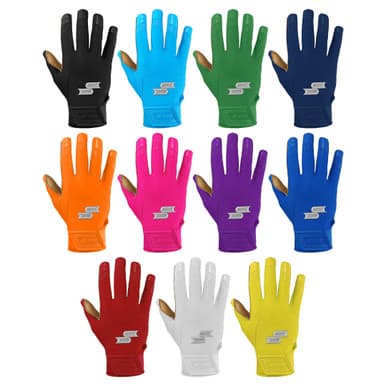 SSK Baseball SSK X1 Color Rush Youth Baseball Batting Gloves, batting gloves: photo from SSK Baseball