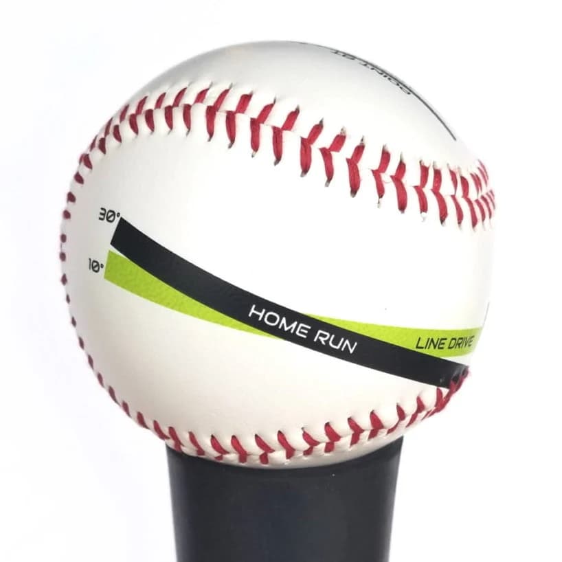 SwingRail Launch Angle Training Balls, hitting training balls: photo from SwingRail