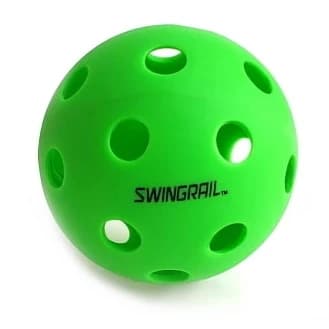 SwingRail Plastic Training Balls, hitting training balls: photo from SwingRail
