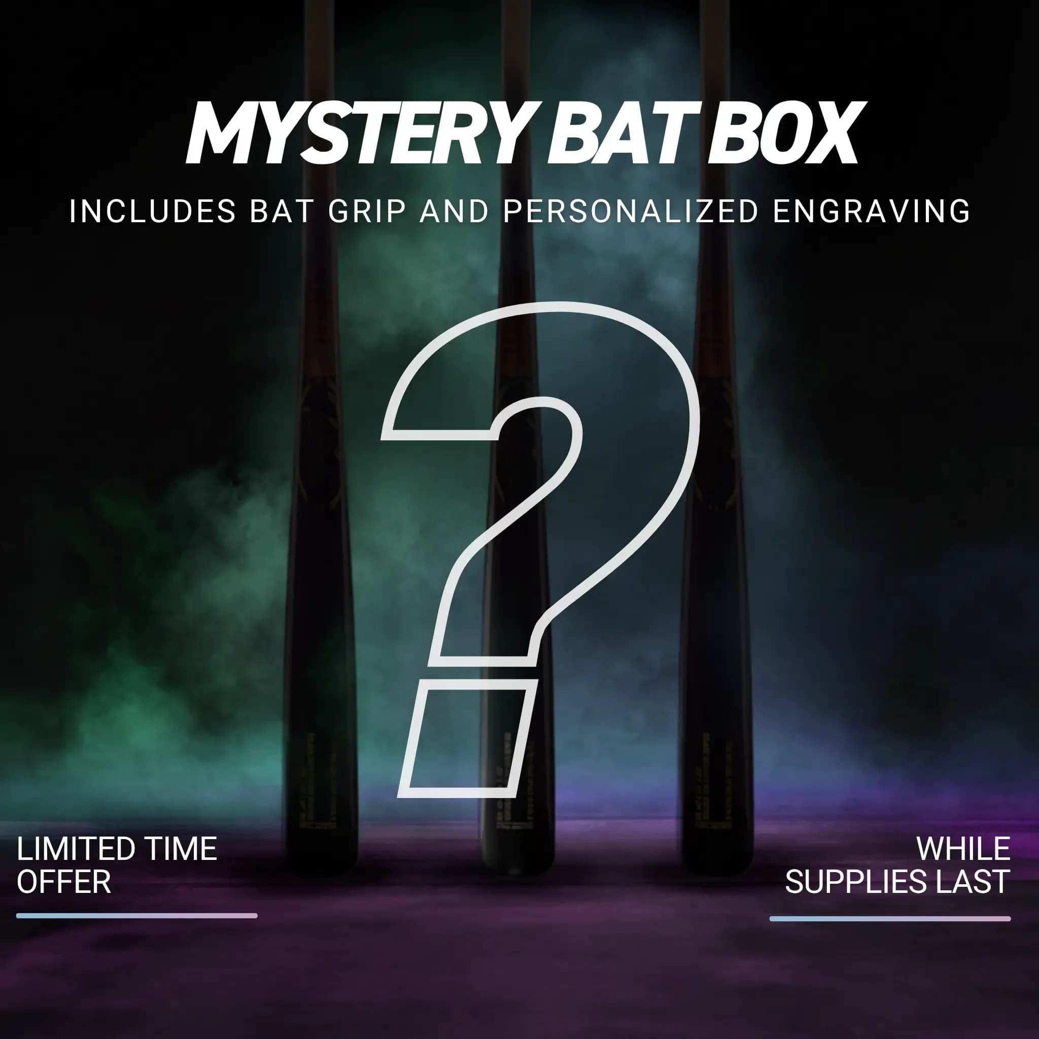 Tater Baseball Tater® Mystery Bat Box, game wood bats, adult: photo from Tater Baseball