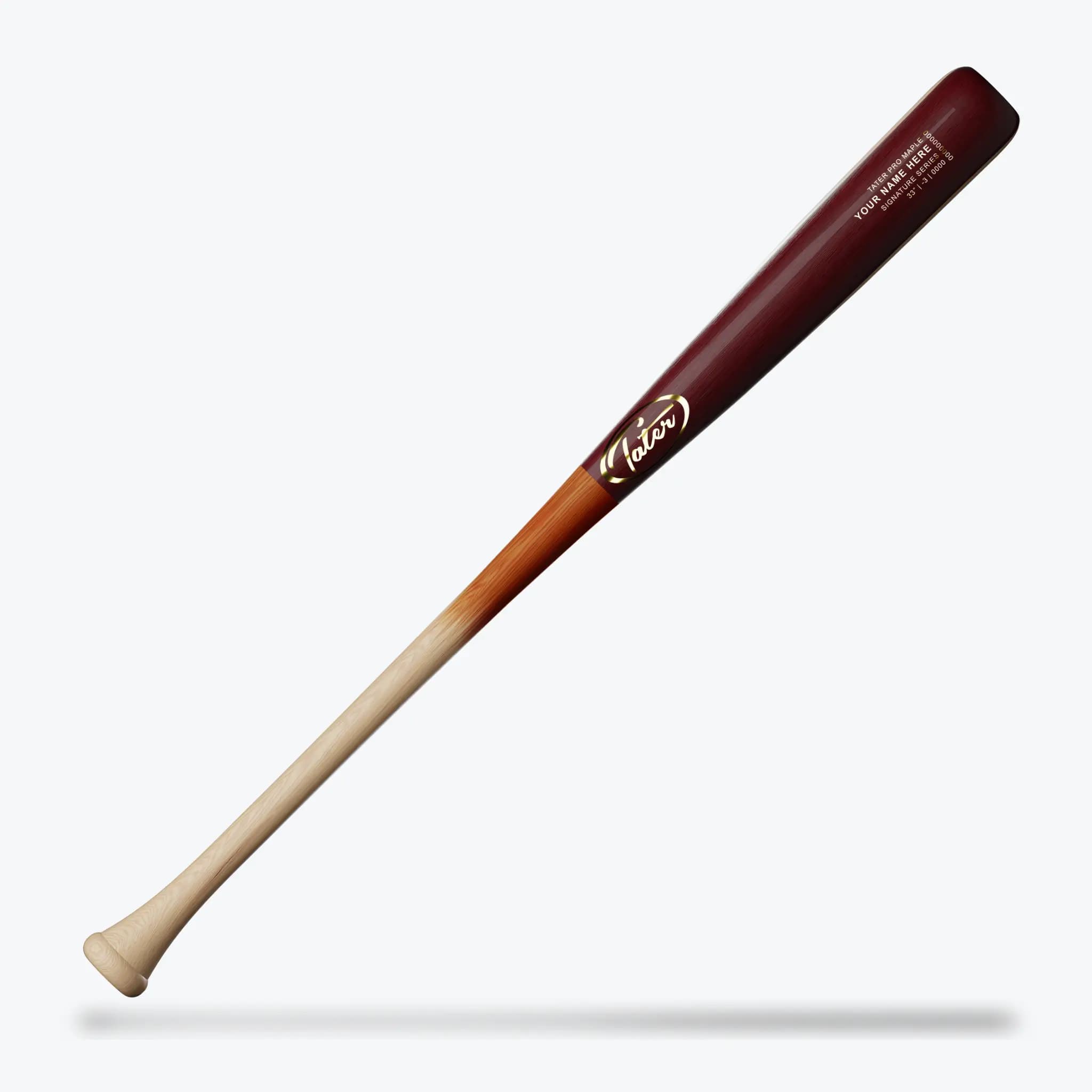Tater Baseball Tater-X12 Pro, game wood bats, adult: photo from Tater Baseball