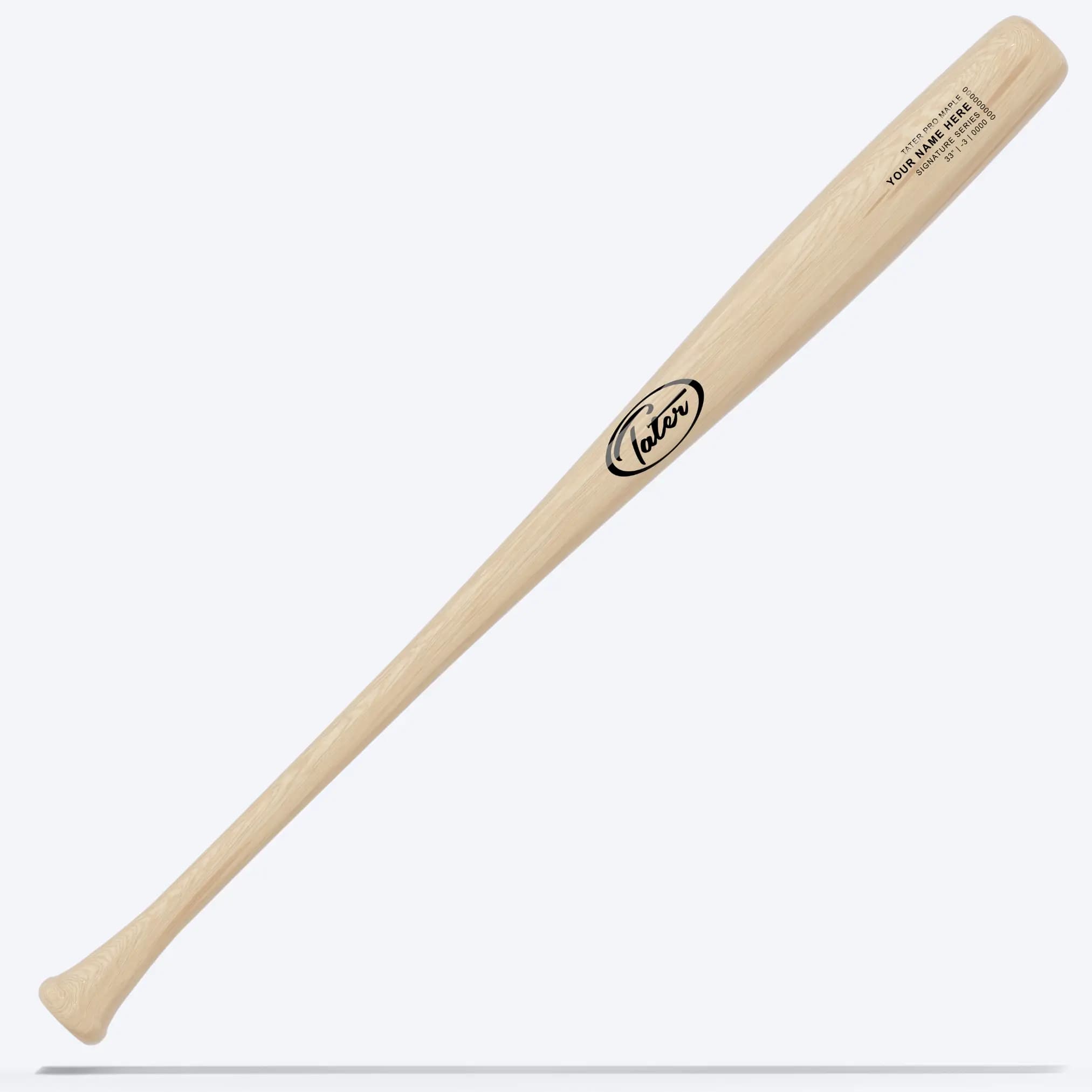 Tater Baseball Torpedo Bat By Tater, game wood bats, adult: photo from Tater Baseball