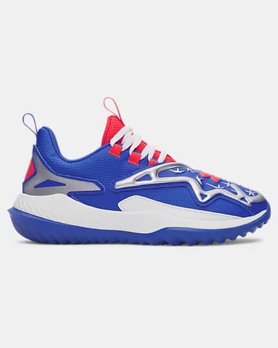 Under Armour UA Harper 11 Turf Jr. USABoys' Baseball Shoes, youth cleats: photo from Under Armour