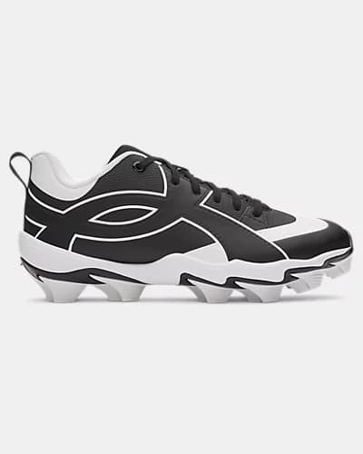 Under Armour UA Leadoff Icon Low RM Jr.Boys' Baseball Cleats, youth cleats: photo from Under Armour