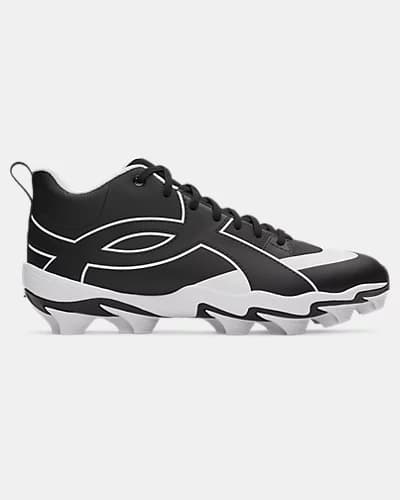 Under Armour UA Leadoff Icon MidMen's Baseball Cleats, molded cleats: photo from Under Armour