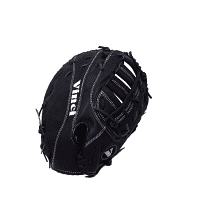 Vinci Pro 12.5″ First Base Mitt in Black-Fortus Series, youth gloves: photo from Vinci Pro