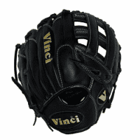 Vinci Pro 12.5 Inch Fielders Glove-RV1923-22 Black, outfield gloves: photo from Vinci Pro