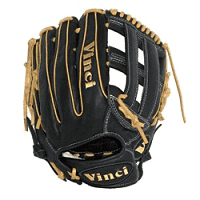 Vinci Pro 12.75 Inch Fielders Glove – RV1961-22 Black/Tan, outfield gloves: photo from Vinci Pro