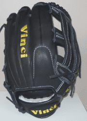Vinci Pro 13 inch Outfielders Glove-BMB-OB in Black, outfield gloves: photo from Vinci Pro