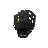 Vinci Pro Exclusive Limited Series Black 12.5 Inch Fielders Glove, infield gloves: photo from Vinci Pro
