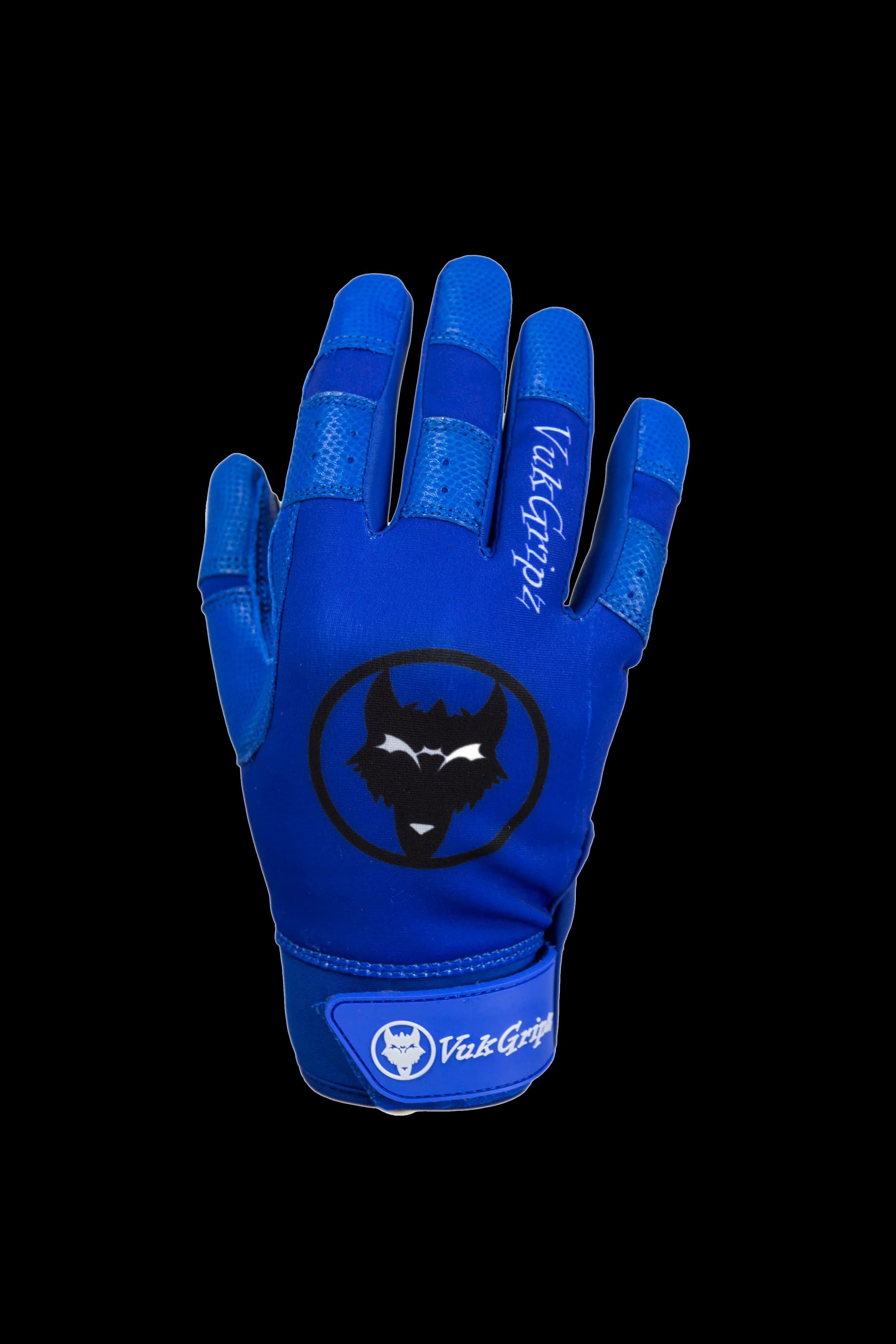 VukGripz Howler Blue Batting Gloves, batting gloves: photo from VukGripz