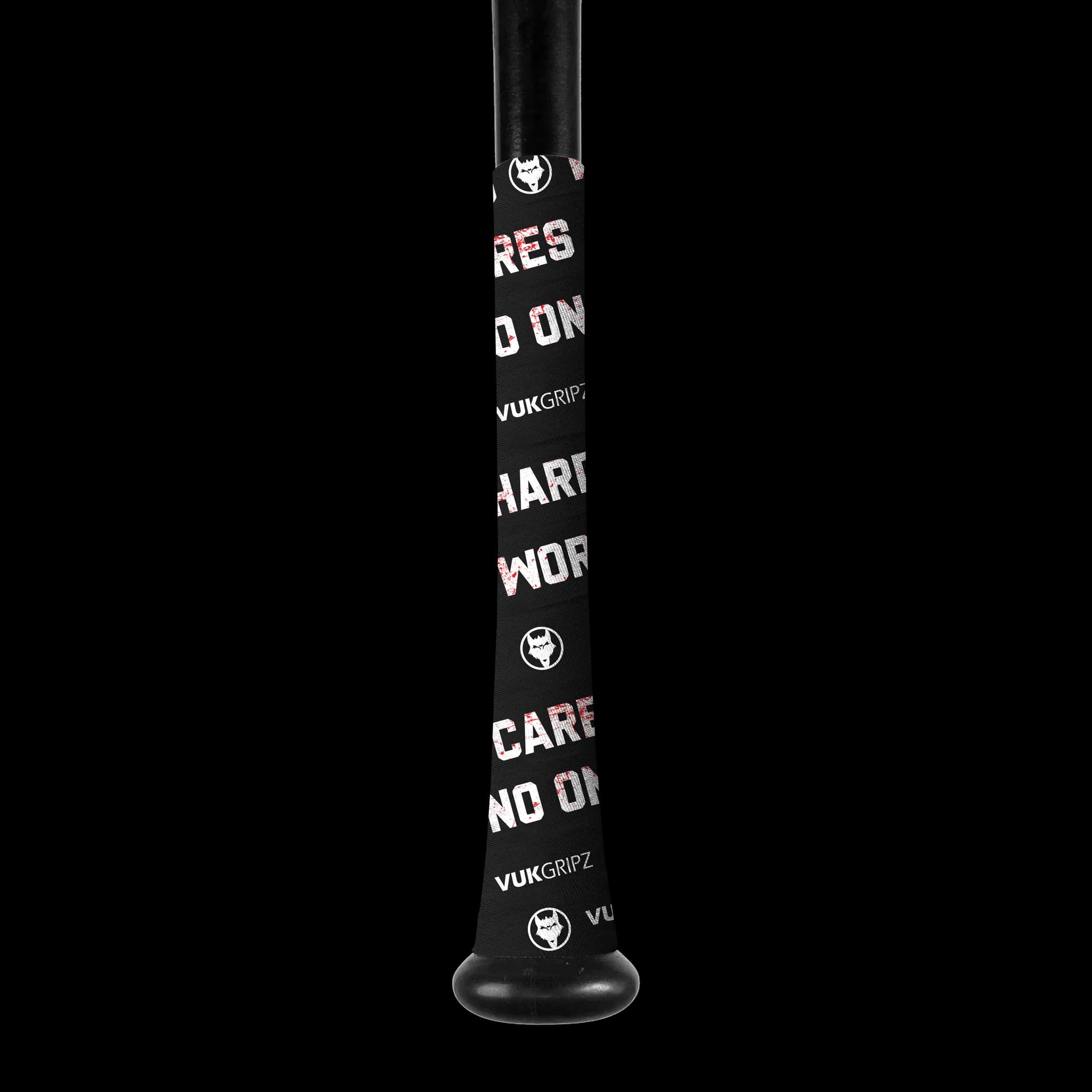 VukGripz No One Cares - Work Harder Bat Grip Tape, bat grip and care: photo from VukGripz