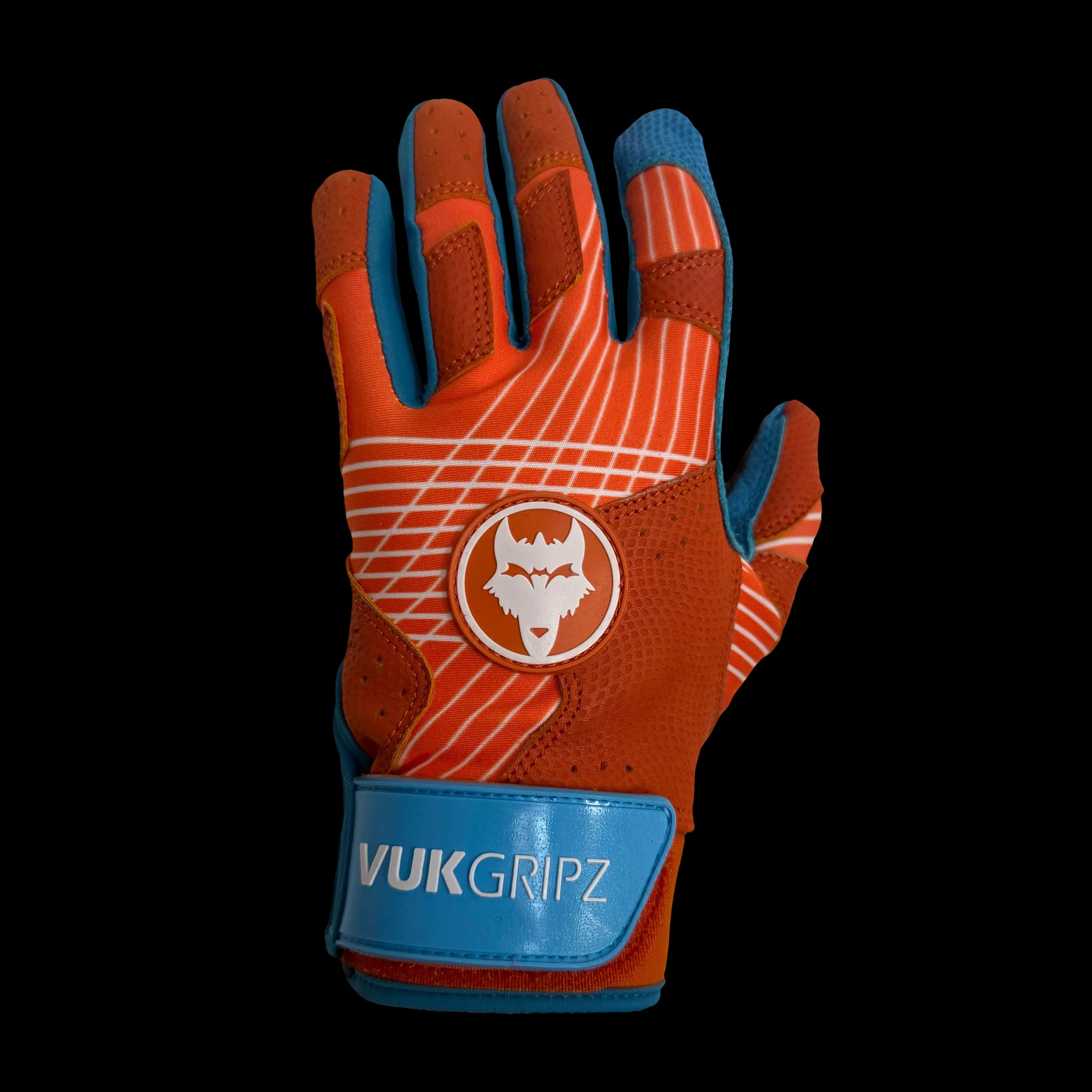 VukGripz Prowler Sunset Batting Gloves, batting gloves: photo from VukGripz