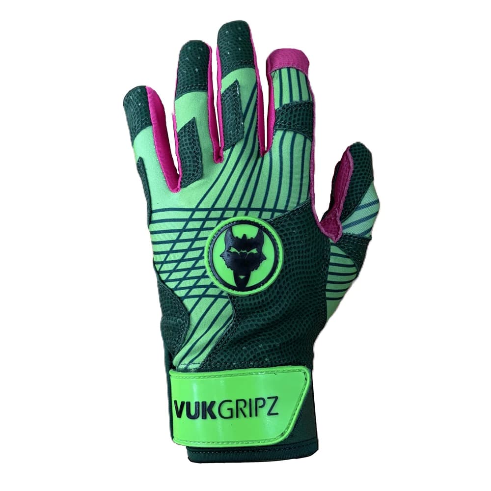 VukGripz Prowler Watermelon Batting Gloves, batting gloves: photo from VukGripz