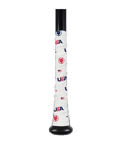VukGripz USA Baseball Bat Grip Tape Collection, bat grip and care: photo from VukGripz