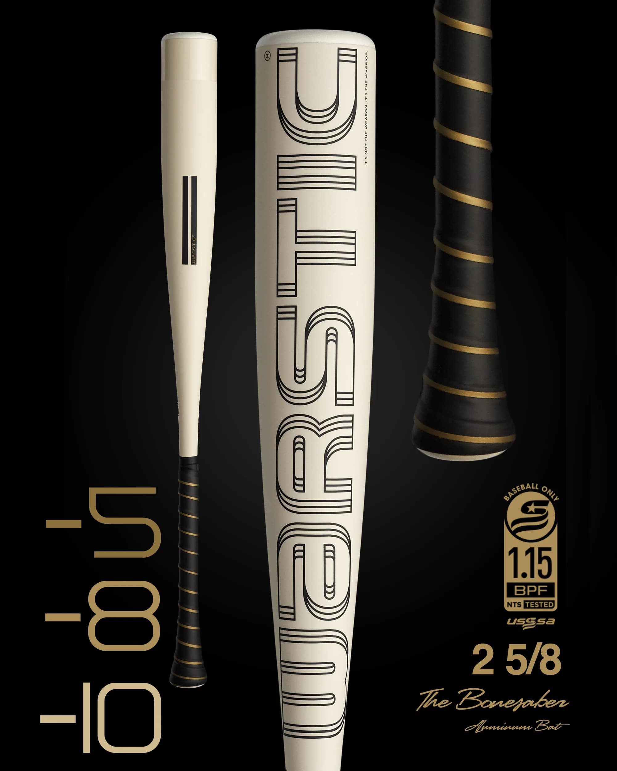 Warstic 2021 Bonesaber USSSA Metal Baseball Bat, USSSA bats: photo from Warstic