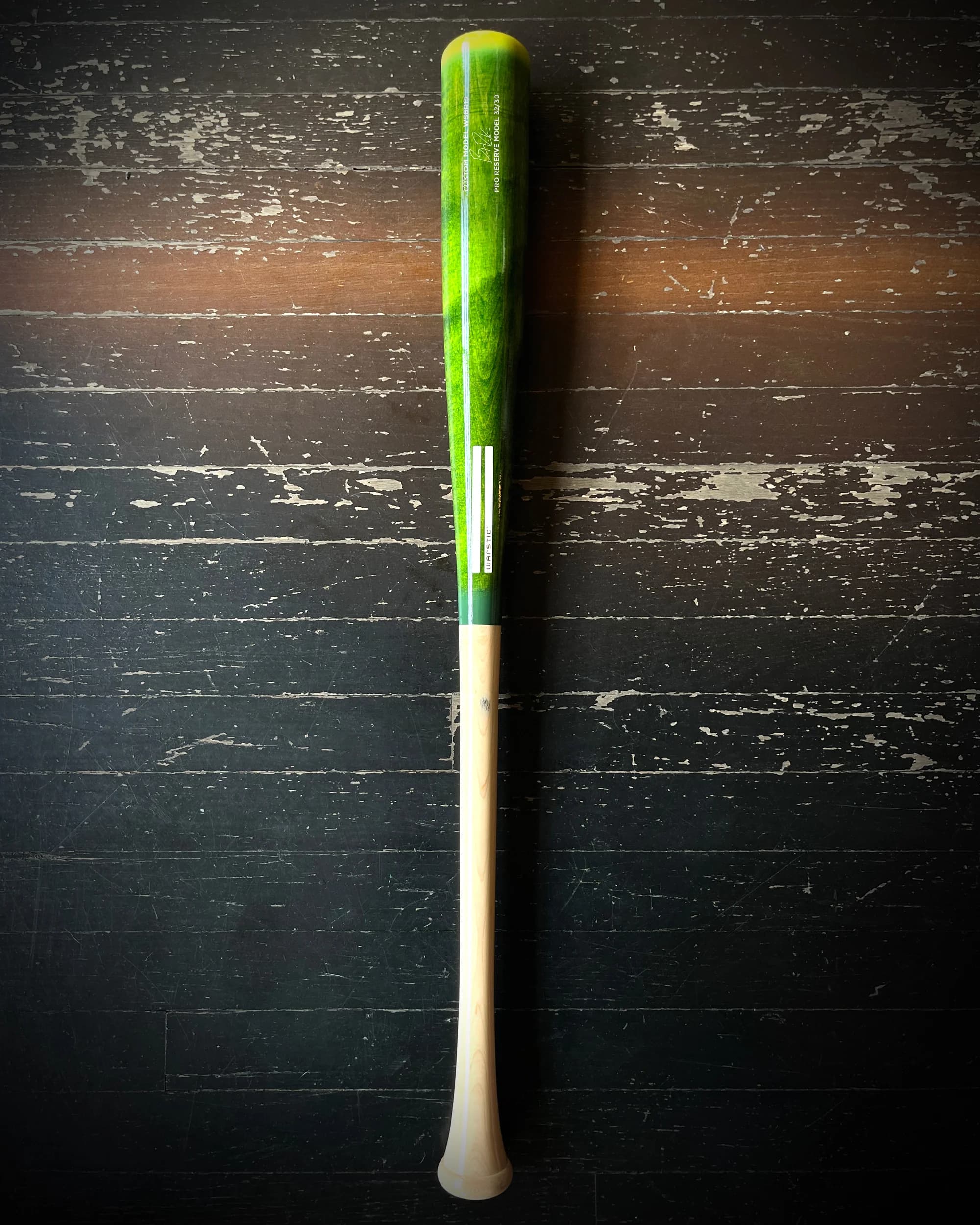 Warstic LTD ED WSBR19 Pro Signature Wood Bat #2 (Brent Rooker Model), game wood bats, adult: photo from Warstic