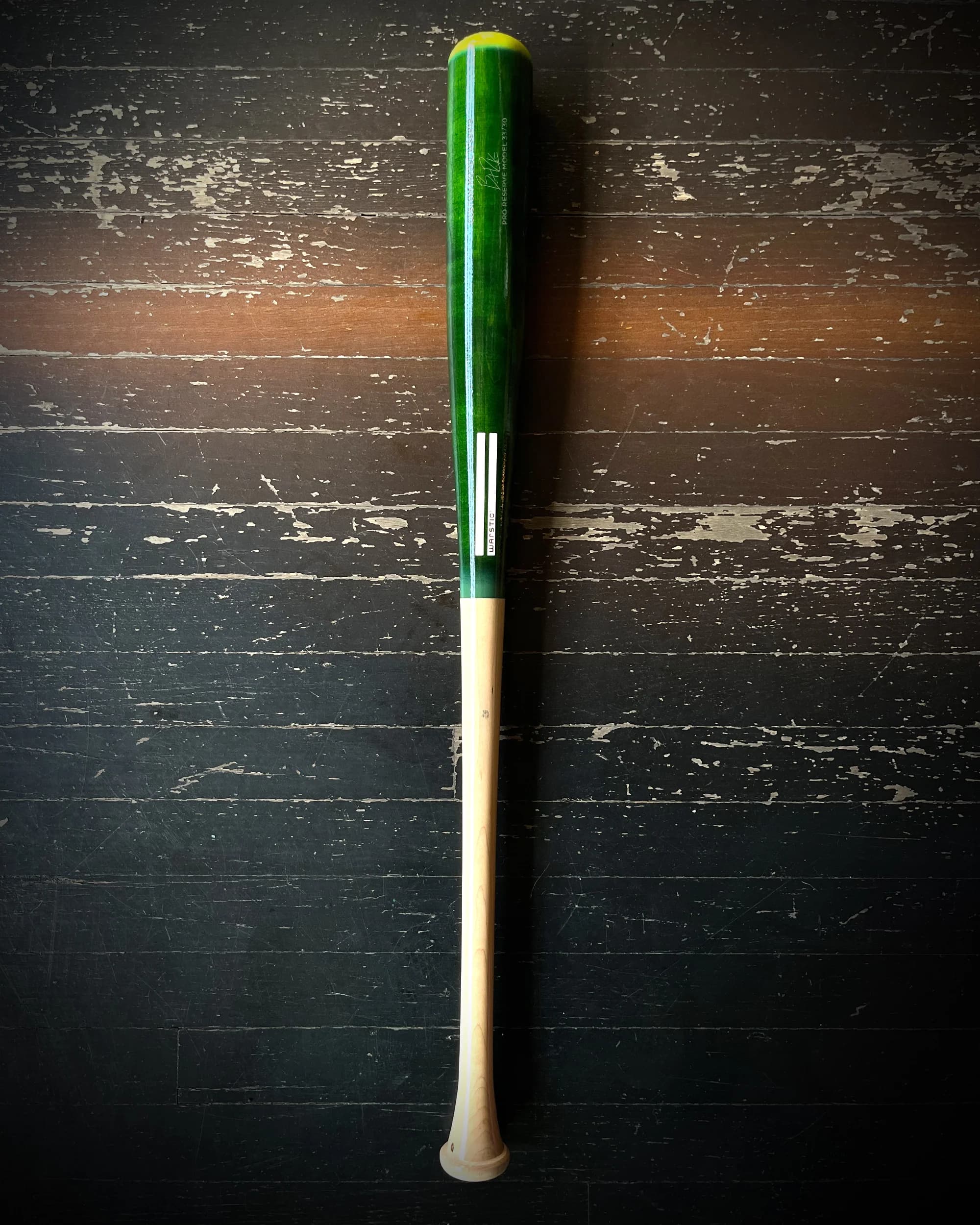 Warstic LTD ED WSBR19 Pro Signature Wood Bat #4 (Brent Rooker Model), game wood bats, adult: photo from Warstic