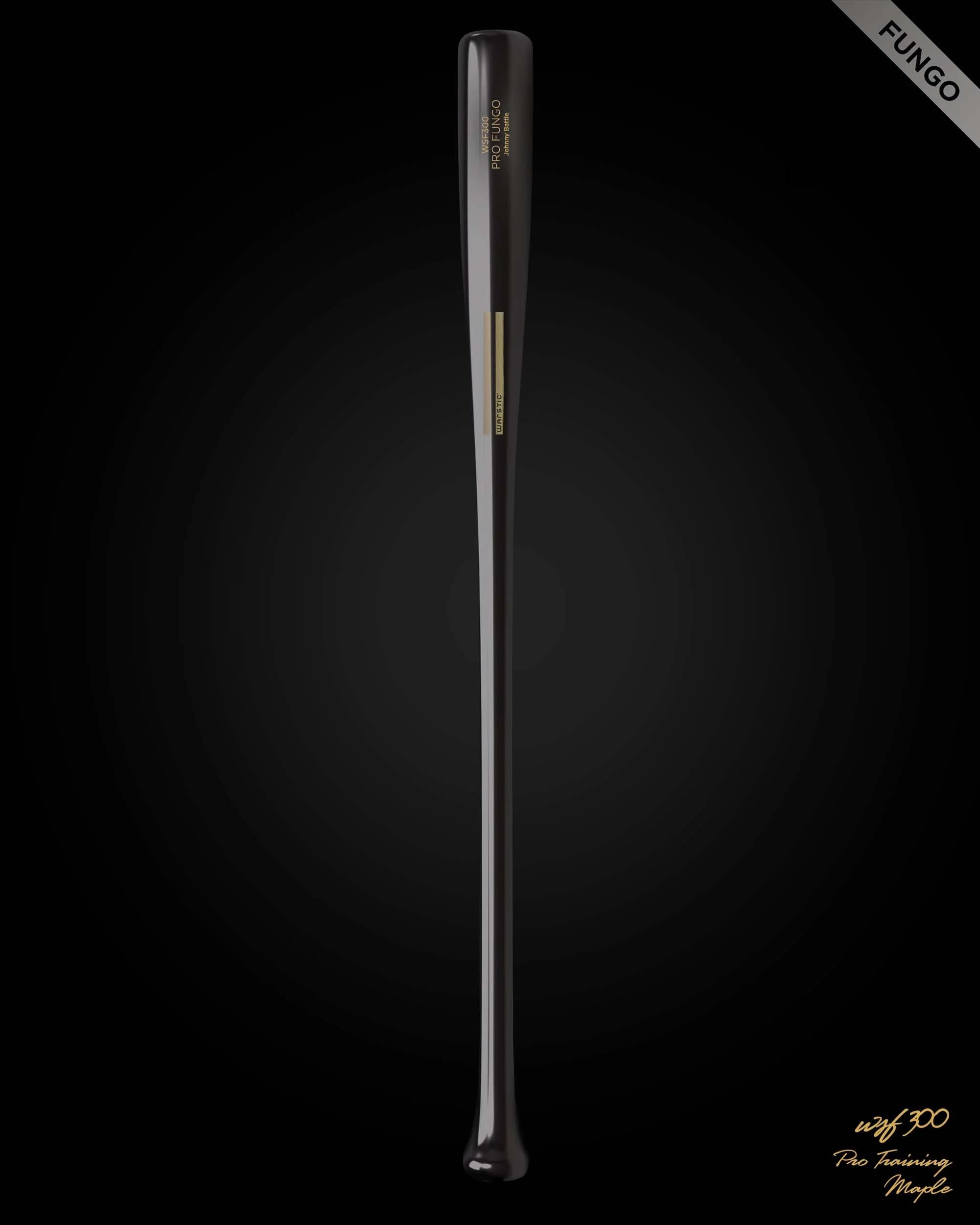 Warstic WSF300 Maple Pro Stock Fungo Wood Bat, fungo bats: photo from Warstic