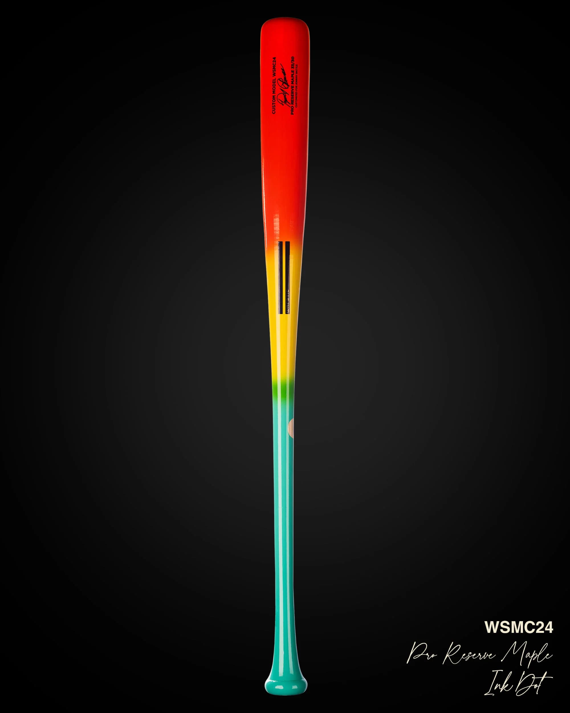 Warstic WSMC24 Miggy Tropic Thunder Pro Signature Maple Wood Bat, game wood bats, adult: photo from Warstic