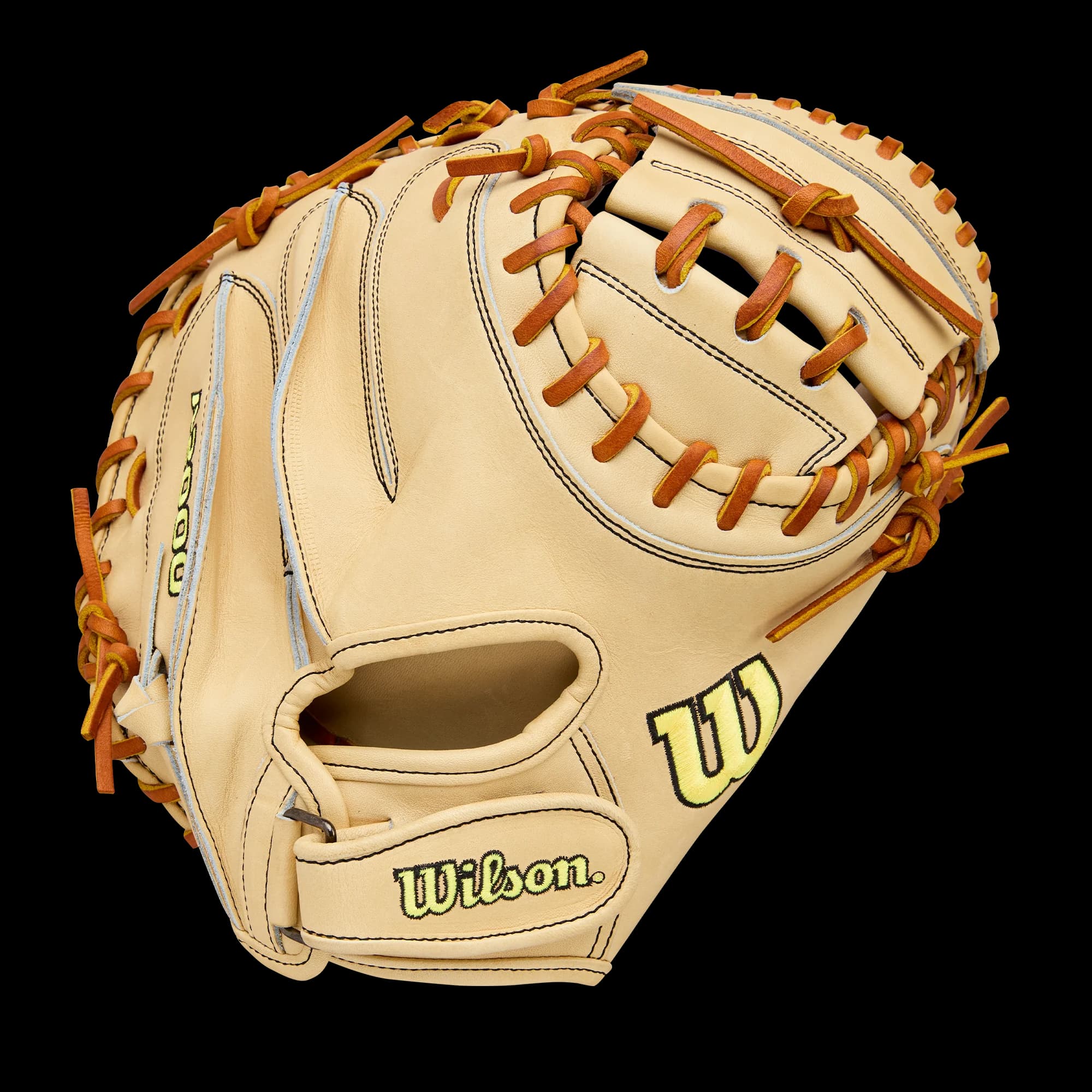 Wilson 2026 A2000® Classics Series PF33 33” Baseball Catcher’s Mitt, catcher's mitts: photo from Wilson
