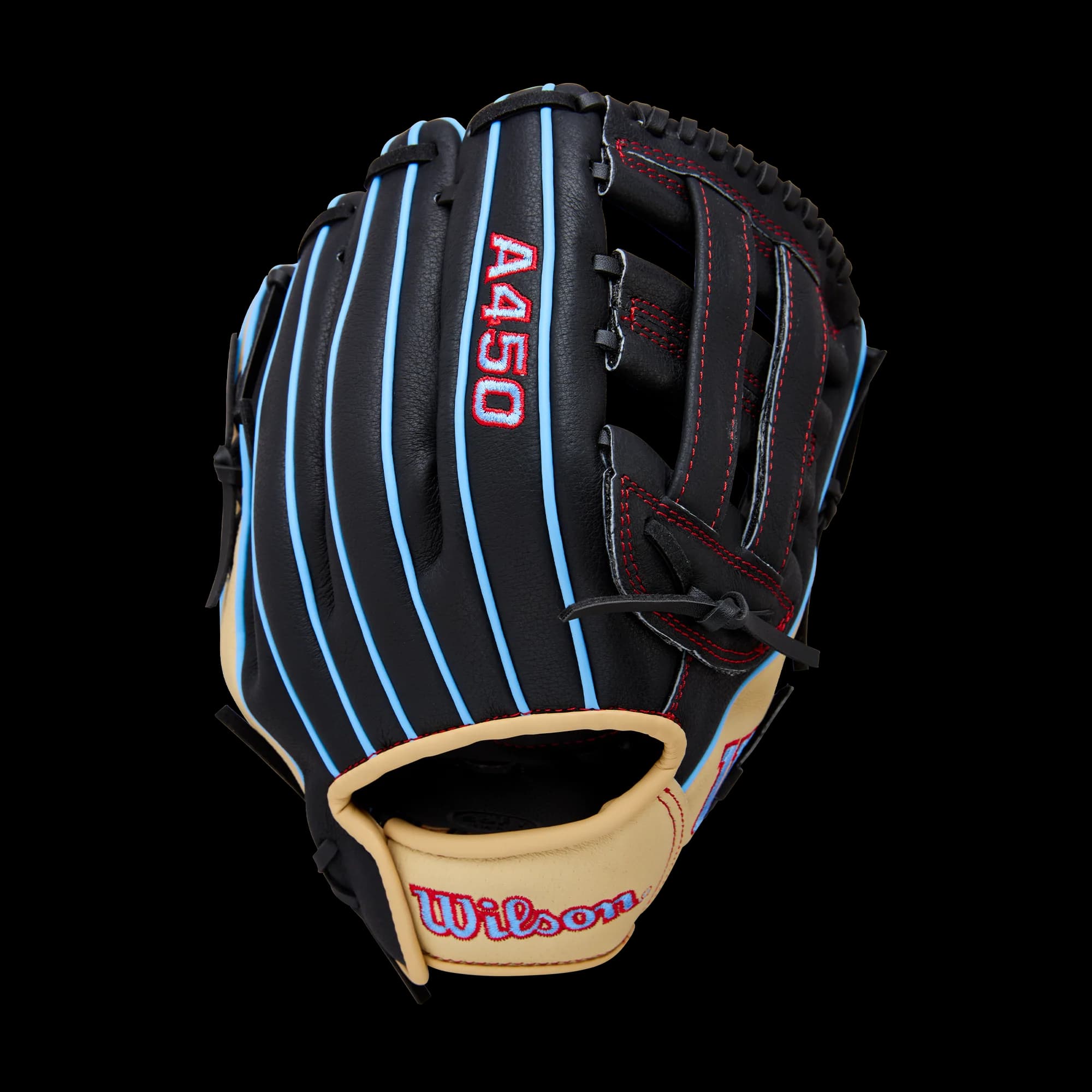 Wilson 2026 A450® 11" Youth Baseball Glove, youth gloves: photo from Wilson