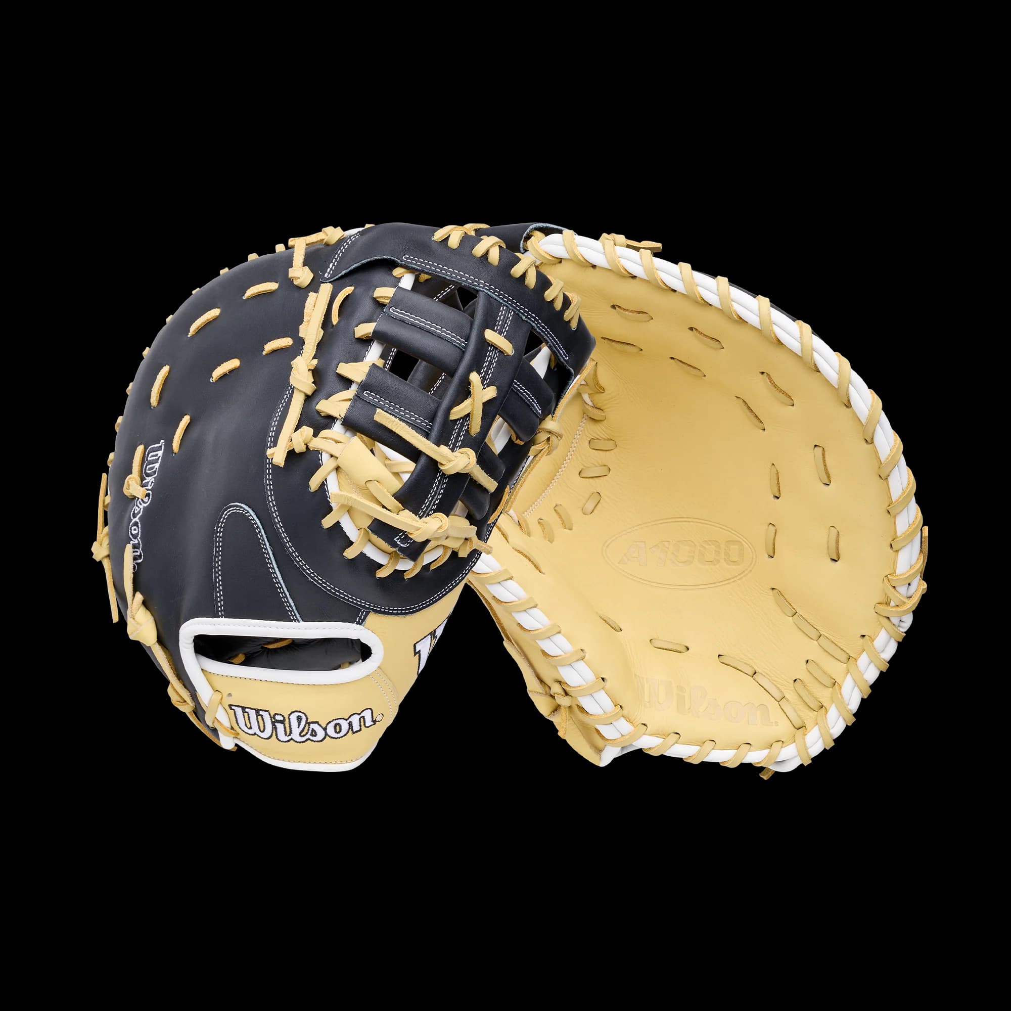 Wilson 2027 A1000® PF1612 12” Baseball First Base Mitt, first base mitts: photo from Wilson