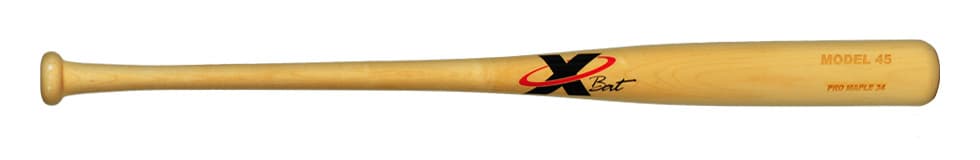 X Bats Model 45, game wood bats, adult: photo from X Bats