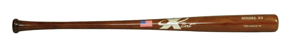 X Bats Model 53, game wood bats, adult: photo from X Bats