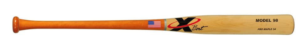 X Bats Model 98, game wood bats, adult: photo from X Bats