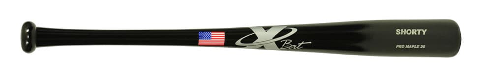 X Bats Shorty, game wood bats, adult: photo from X Bats