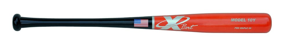 X Bats Youth Maple 10, game wood bats, youth: photo from X Bats