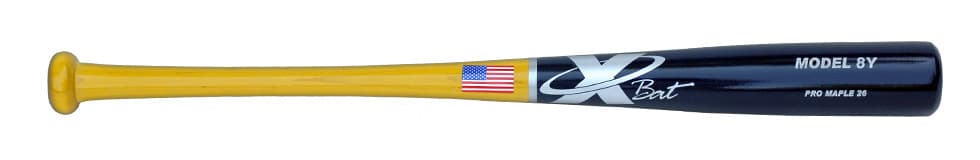 X Bats Youth Maple 8, game wood bats, youth: photo from X Bats
