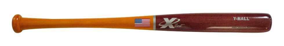 X Bats Youth T-Ball, game wood bats, youth: photo from X Bats