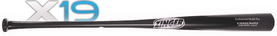 Zinger Bats X19 - Professional X Series, game wood bats, adult: photo from Zinger Bats