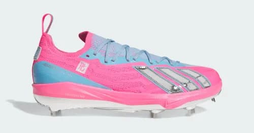 Adidas Adizero Electric+ 3.0 Adizero Racing Team Perfect Game Cleats, metal cleats: photo from Adidas