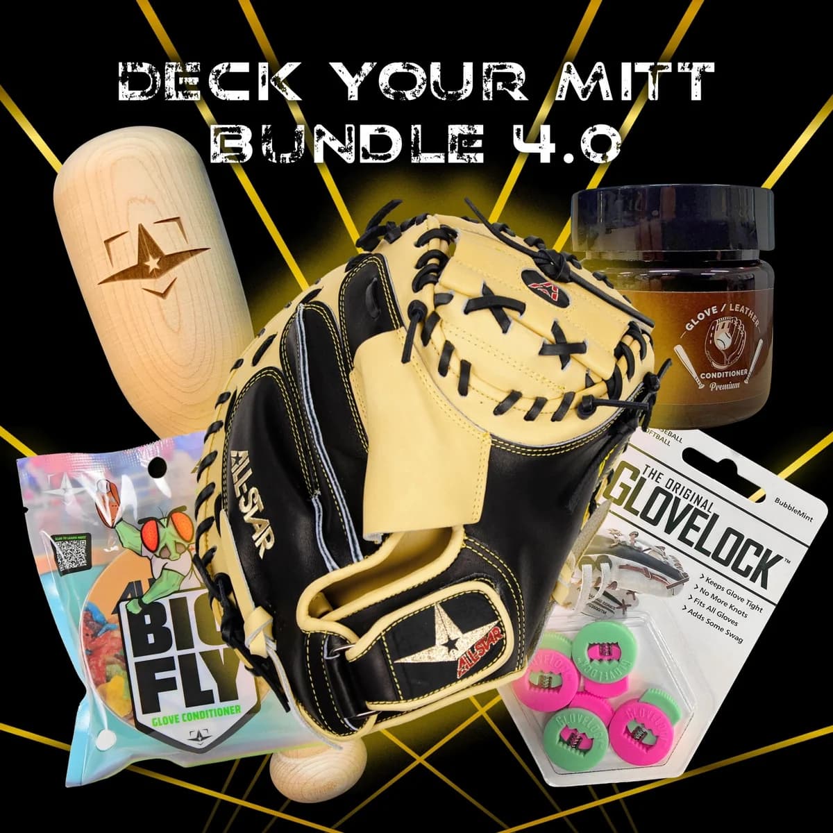 All-Star Deck Your Mitt Bundle 4.0, catcher's mitts: photo from All-Star