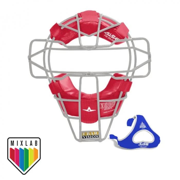 All-Star MixLab / Custom Traditional Catching Mask, catcher's gear: photo from All-Star