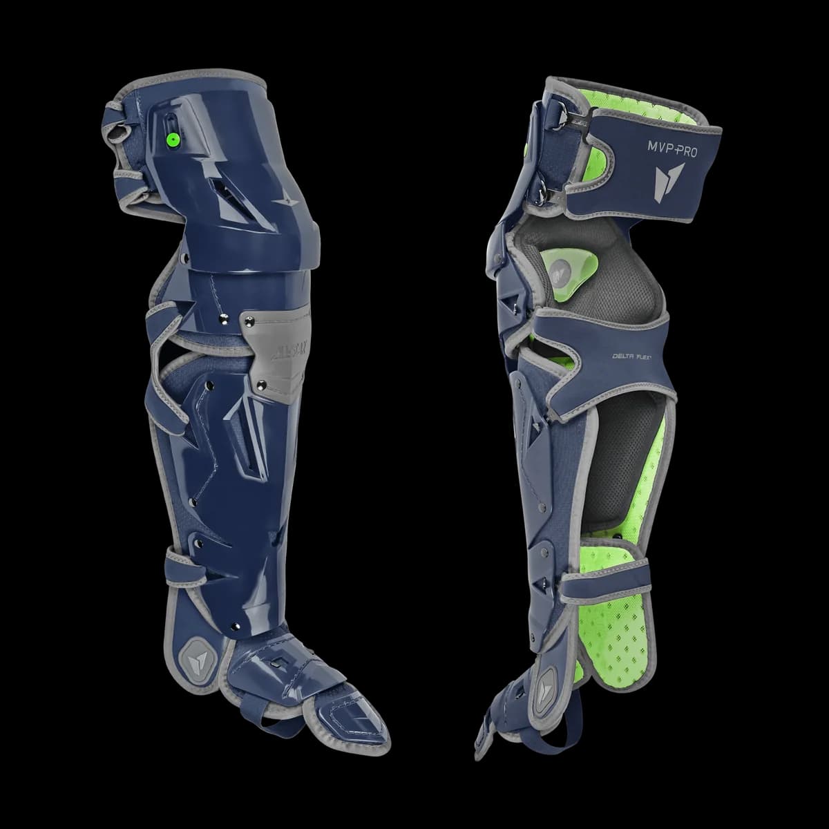 All-Star MVP-PRO™ Series - Adult Leg Guards, catcher's gear: photo from All-Star