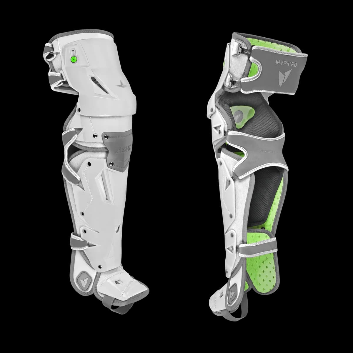 All-Star MVP-PRO Series™ - Small + Intermediate Leg Guards, catcher's gear: photo from All-Star
