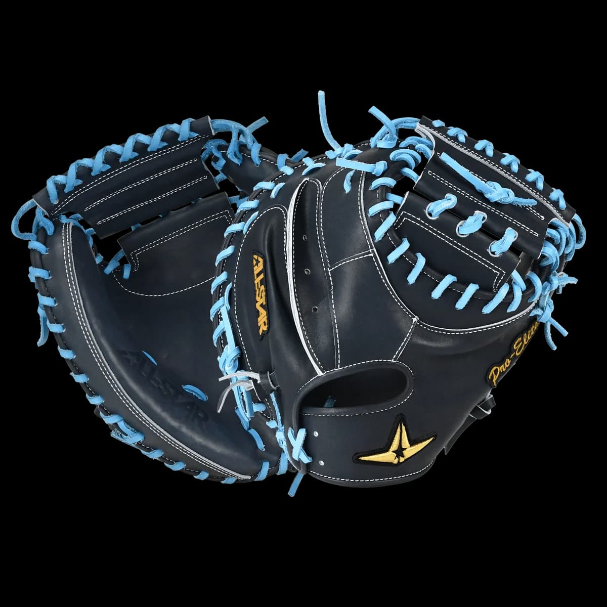 All-Star Pro-Elite® Japan - 34" Open Back, catcher's mitts: photo from All-Star