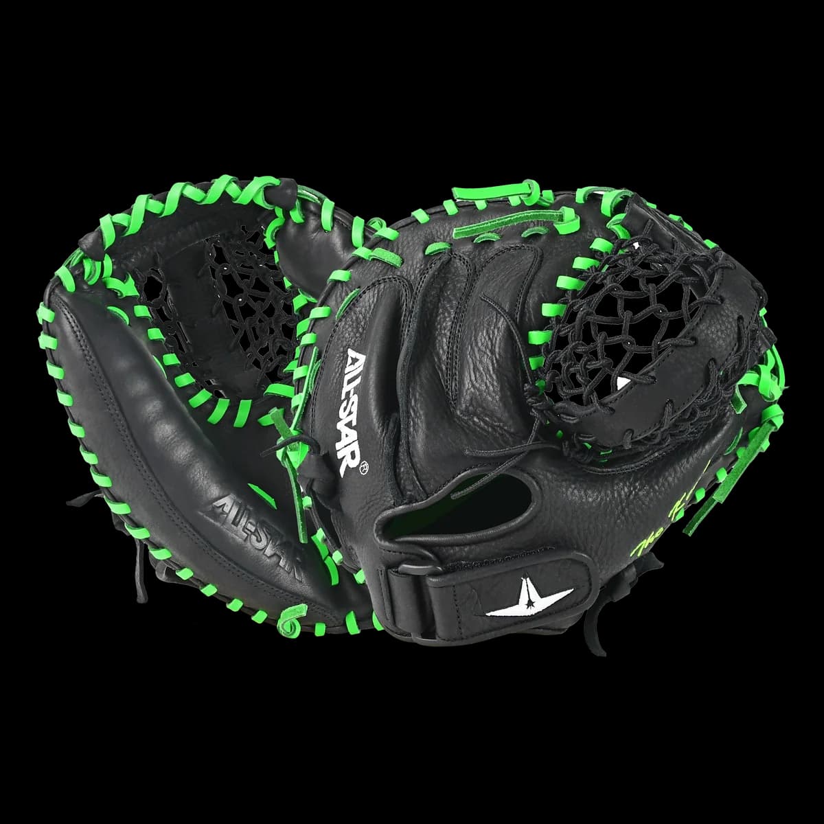 All-Star The Keyhole Training Mitt - Youth, catcher training mitts: photo from All-Star
