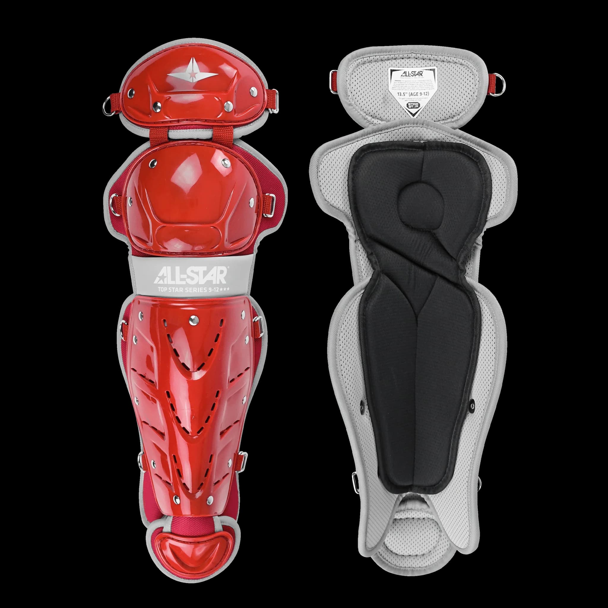All-Star Top Star® - Ages 12-16 Leg Guards, catcher's gear: photo from All-Star