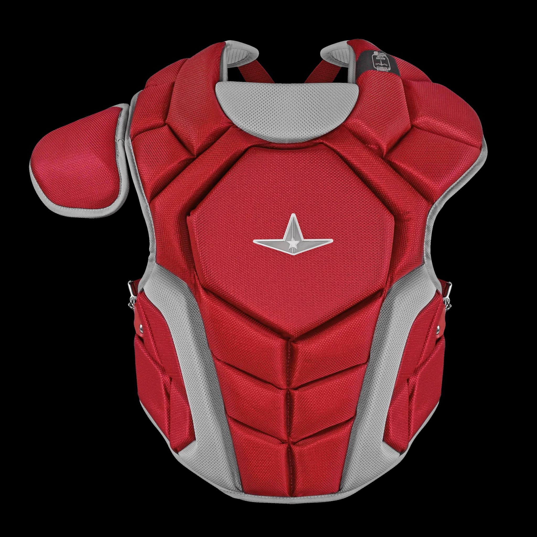 All-Star Top Star® - Ages 7-9 Chest Protector, catcher's gear: photo from All-Star