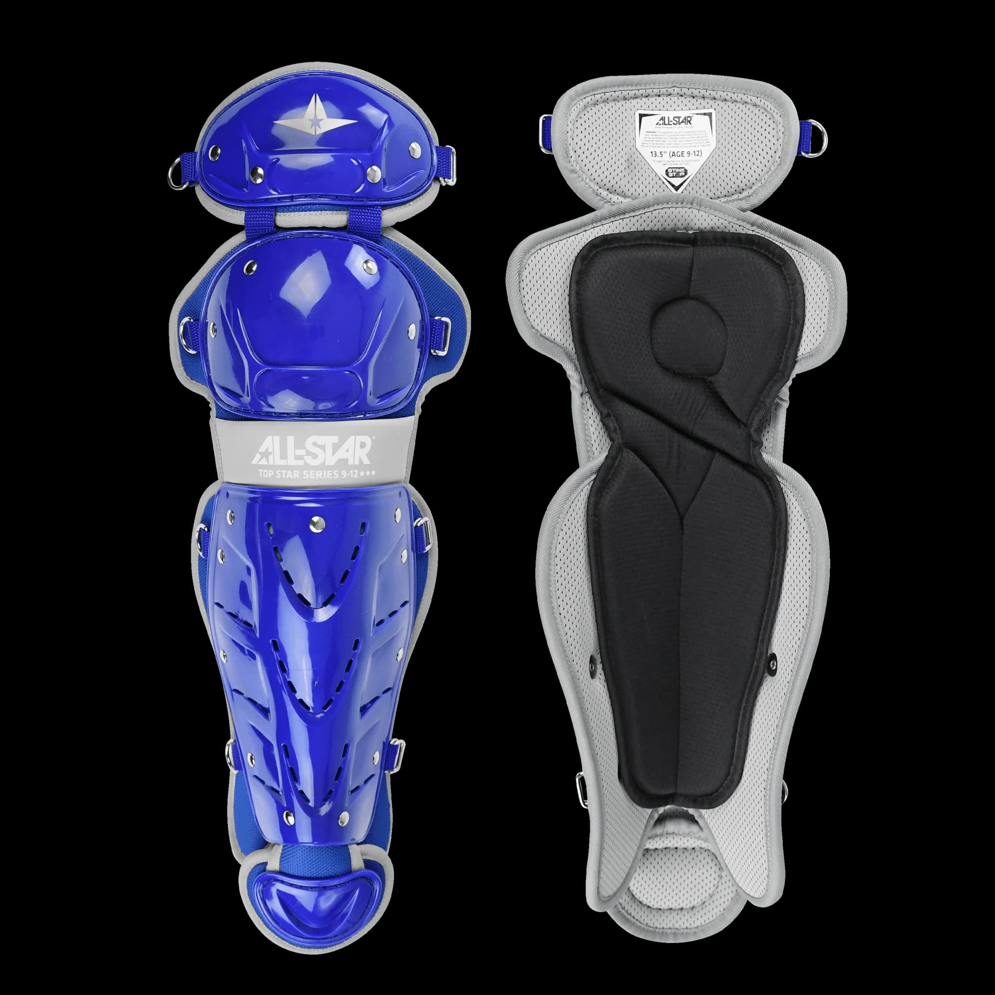 All-Star Top Star® - Ages 9-12 Leg Guards, catcher's gear: photo from All-Star