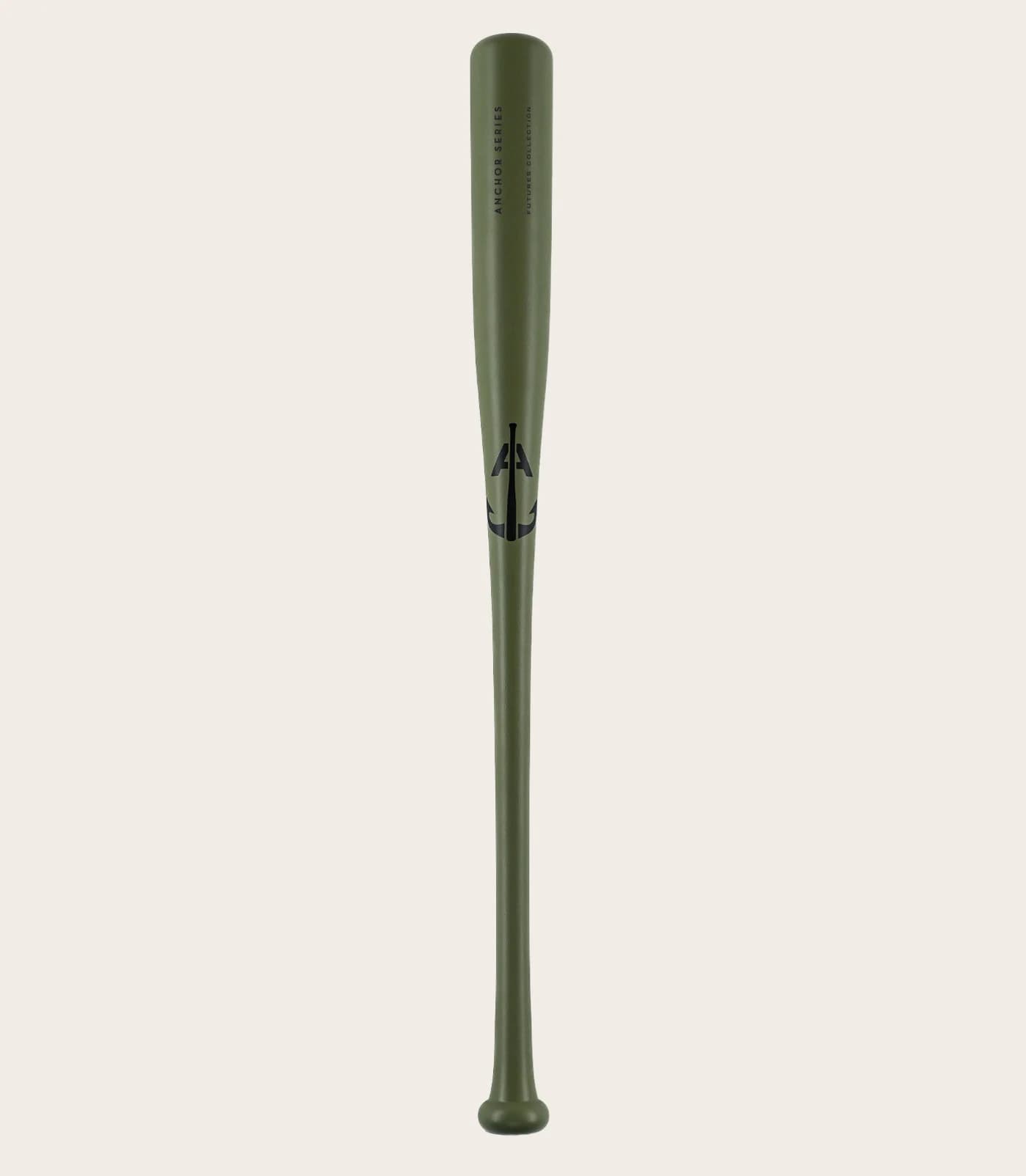 Anchor Bat Co. Futures Collection Military Green, game wood bats, adult: photo from Anchor Bat Co.